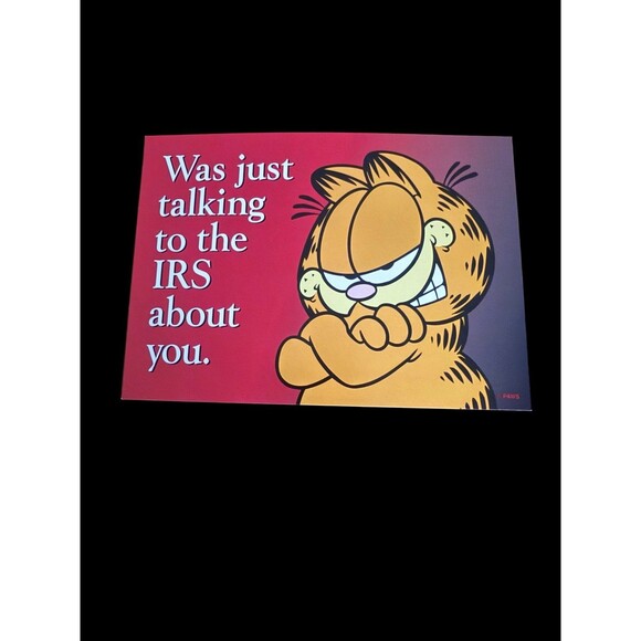 Vintage Garfield Postcards Set by Jim Davis – Classic 80s/90s Humor, Lot of 8 - Picture 5 of 10